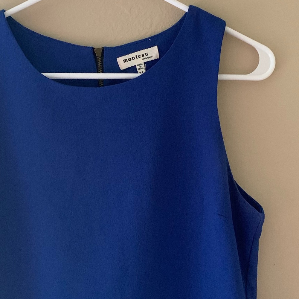 Royal Blue Mini Dress